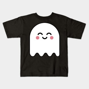 Cute Ghost White Kids T-Shirt